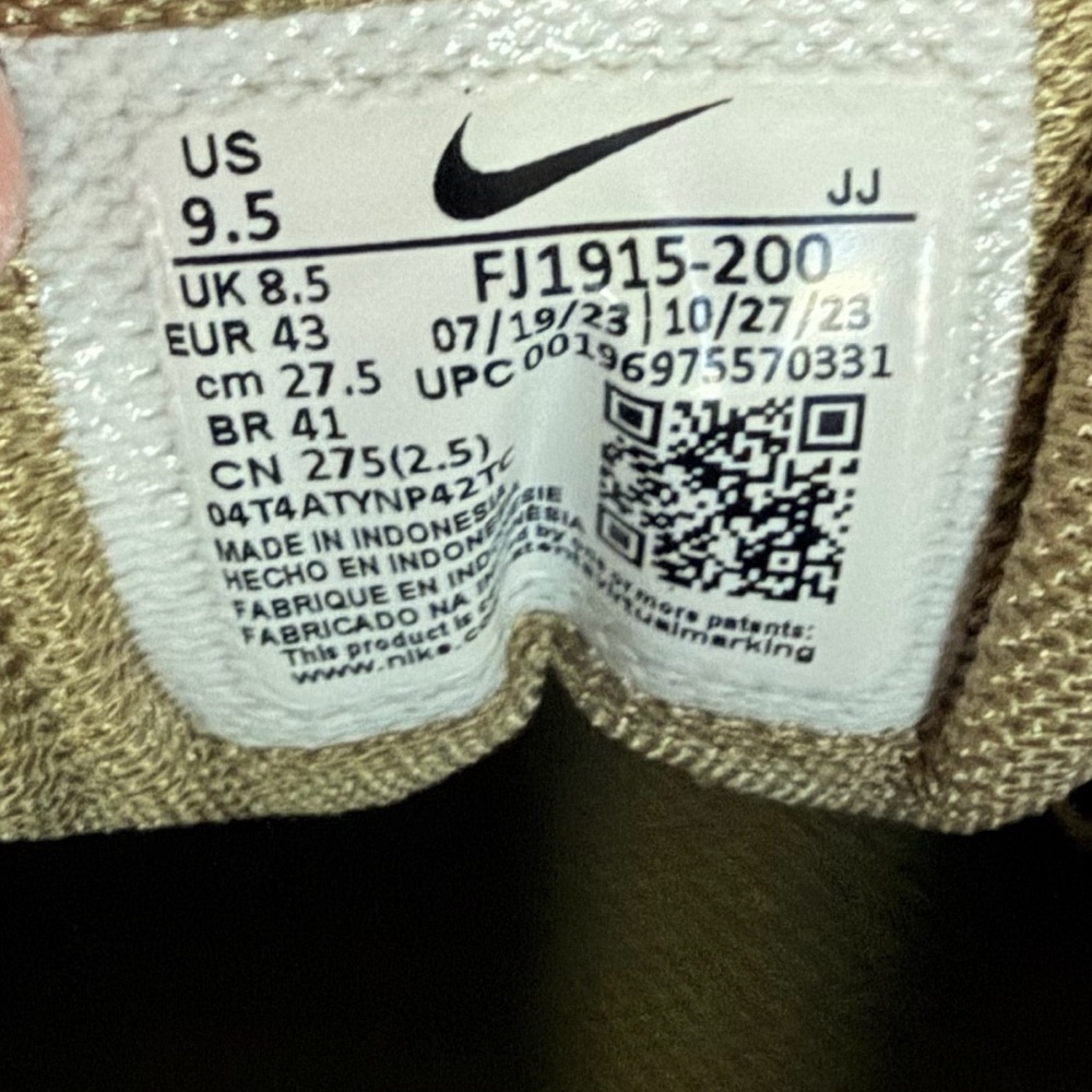 NWOB NIKE ZOOM VOMERO 5 Men – Neutral Olive/Black-medium Olive - Picture 5 of 8
